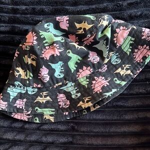 Kids Dinosaur Print Bucket Hat